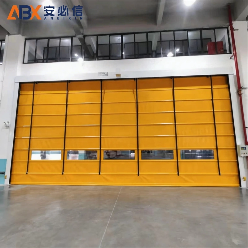 廊坊市软帘堆积门